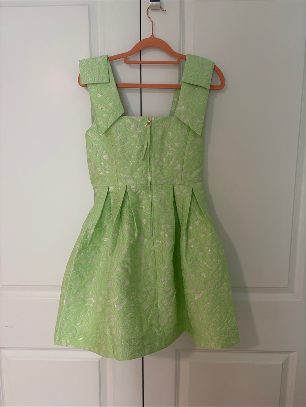 NWTLilly Pulitzer Cerese Skirted Romper Dress Pistachio Green 00 - Picture 7 of 7